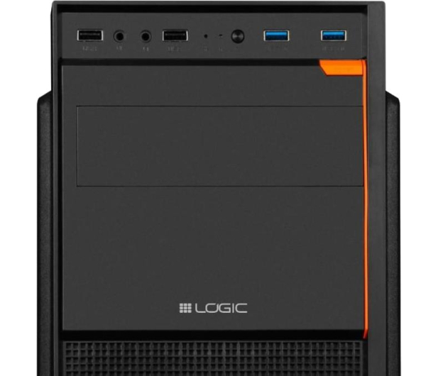 LOGIC CONCEPT J23 midi tower ATX USB 3.0 x 2 Czarna AT-J023-10-0000000-0002 - 1111727 - zdjęcie 4